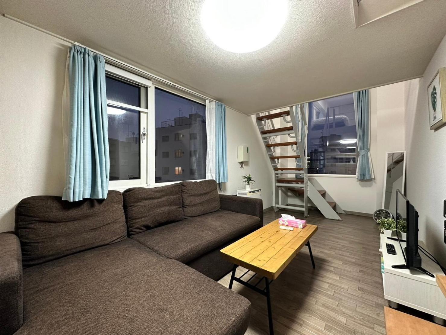 Ams Hiragishi: Bright Room Near Hiragishi Station & Sapporo Dome Exterior photo